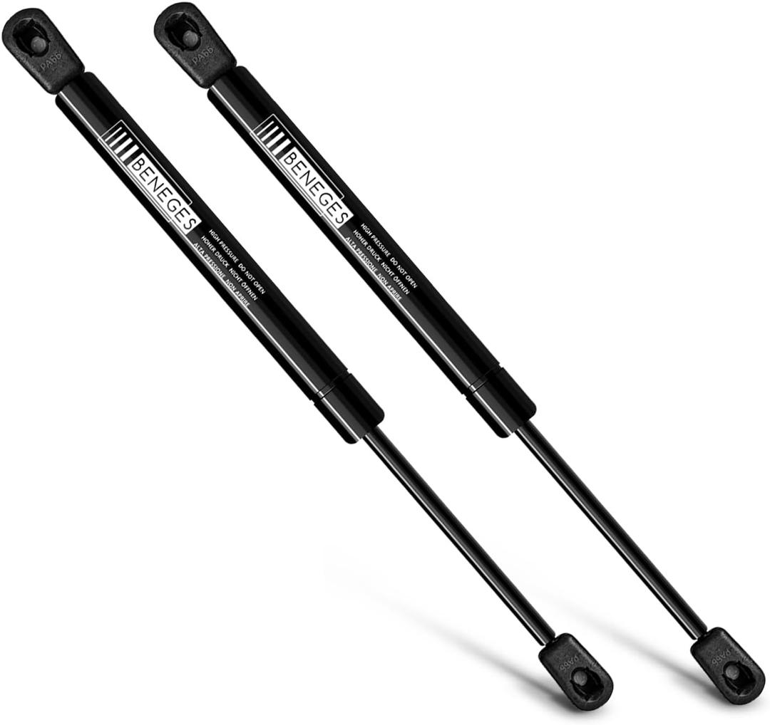 2PCS Gas Charged Lift Supports Spring Struts Shocks Dampers Force 24Lbs/107N Per Prop, Force Per Set 48Lbs/214N,Extended Length 12 inches C16-03795