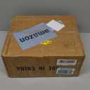 24 Pack - 8 inch Black Hidden L Shelf Bracket (1/5 Inch Thicked) Iron Floating Shelf Brackets Rustic Industrial Metal Brackets for Shelf Support