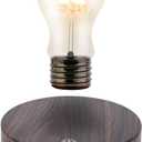 Magnetic Levitation Floating LED Light Bulb, Levitating Bulb Desk Lamp Rotating Floating Bulb Night Lights for Home Room Decoration Office Table Lamp