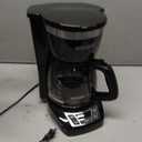 BLACK+DECKER 12-Cup Digital Coffee Maker, Programmable, Washable Basket Filter, Sneak-A-Cup, Auto Brew, Water Window, Keep Hot Plate, Black