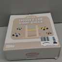 Vanplay Car Ramp Toys for One Year Old Boy Birthday Gifts, Wooden Montessori Toys for 1 2 Year Old, Race Track Truck Toy with 4 Mini Cars, First Christmas Birthday Gifts for Toddlers 1-3-2-4