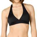 Amazon Essentials Women's Light-Support Tie Halter Bikini Swimsuit Top (Available in Plus Size)