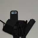 Med Spec ASO Ankle Stabilizer - Lace Up Ankle Brace for Sprained Ankle and Peroneal Tendonitis, Orthopedic Ankle Support for Men, Women, Adults, Teens and Kids, Sports Injury Recovery (Black), Medium Size