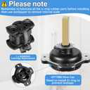 GP77886 Mixer Cap and GP800820 Pressure Balancing Unit Assembly, Compatible with Kohler K-GP77886, Shower Cartridge Replacement for K-304 and K-11748 1/2" Pressure Balancing Valve