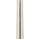 Deco 79 Aluminum Metal Decorative Candle Holder Floor Candle Stand, Candlestick Holder 7" x 7" x 44", Silver
