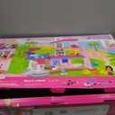 Fisher-Price Little People Barbie Toddler Toy Little DreamHouse Playset with Music Lights Sounds & 7 Pieces for Ages 18+ Months