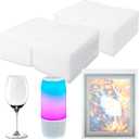 100 Pack Cushion Foam Pouches and Sheets Moving Supplies, 10X12 inch Moving Foam Wrap Pouches, Packing Supplies for Storage and Shipping, Protect mug, Cup, Glasses, China, and Dishes(0.04" Thickness)