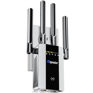2026 New WiFi Extender Signal Booster for Home, 15715sq.ft Long Range WiFi Repeater Wireless Routers Signal Amplifier, Mesh WiFi 15X Faster Access Point with Ethernet Port, Easy Setup, 5 Working Mode