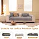 Washable Pet-Friendly Couch Cover for Dogs Fuzzy Pet Sofa Cover Dog Couch Blanket for Sofa 90x240 cm