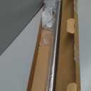 Ivilon Drapery Window Curtain Rod - End Cap Style Design 1 Inch Pole. 28 to 48 Inch Color Brushed Nickel