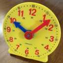 Learning Clock for Kids, Student Learning Clocks Teaching Time 12/24 Hours Geared Clock 4+Years Seller