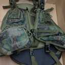 Knight & Hale Run N Gun 300 Turkey Vest, Mossy Oak Full Foliage - 2.5 lb Turkey Vest for Hunting - Removable Cushioned Seat