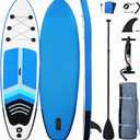 GZKYYLEGS Stand Up Paddle Board, Yoga Board with Durable SUP Accessories & Carry Bag - Wide Stance, Surf Control, Non-Slip Deck, Leash, Paddle and Pump for Youth & Adult