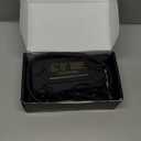 150 PSI Tire Inflator Portable Air Compressor, 12V DC Auto Shutoff Air Pump with Digital Pressure Gauge and Emergency LED Light for Car Tires, Bicycle & Balloons, Black