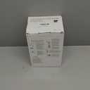 Stovetop Espresso Moka Pot, Crystal Glass-Top & Stainless Steel Italian Coffee maker, 300ml(6cup) (silver)