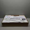 Mobile TV Stand with Power Outlet, Tilting & Swivel Rolling TV Cart for 32-75 Inch TVs, Height Adjustable Portable TV Stand with Shelf, Portrait/Landscape, 88 lbs Capacity, Max VESA 600x400mm