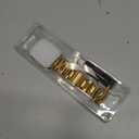 MioHHR Solid Stainless Steel Band Compatible with Apple Watch 46mm (Series 11 10), Metal Strap with Soft TPU Case for iWatch Series 11/10 46mm Women and Men, Gold