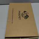 PHOEPET No Pull Dog Harness Medium Reflective Front Clip Vest with Handle,Adjustable 2 Metal Rings 2 Buckles (XL, Grey)