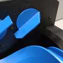 10 inch Cordless Snow Shovel for Dewalt 20v Battery(NO Included), Brushless Electric Snow Blower with Adjustable Front Handle, 6in. Depth, 20FT Throw Distance Snow Shovel for Deck Driveway