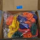 ZENFUN 25 Packs Rock Climbing Holds, Indoor & Outdoor Rock Wall Climbing Kit, Multi-Colored Climbing Rock Wall Grips with Mounting Hardware, Knotted RopeAdded 4 Sets of Spare Screws
