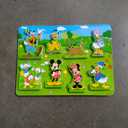 Melissa & Doug Disney Mickey Mouse Wooden Chunky Puzzle – 8-Piece Disney Character Puzzle for Toddlers and Kids Ages 2+