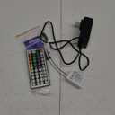 Yiliaw 44 Keys IR Remote Controller Kit - Includes Wireless Rectifier Control Box and DC 12V 3A Power Supply Adapter - Replacement Control for SMD 5050 3528 2835 RGB LED Strip Lights