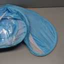 Small Animal Playpen with Cover, Portable Pop Up Pet Enclosure for Rabbits, Guinea Pigs, Hamsters, Chinchillas, Ferrets & Kittens, Indoor Outdoor Waterproof Play Pen, Cage Tent & Chick Brooder Box (Sky Blue)