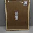 U Brands Cork Bulletin Board, 18" x 24" Inches, Light Birch Wood Frame (265U00-01)