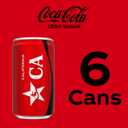 2 x Coke Zero Sugar Mini-Can 7.5 fl oz, 6 Pack (Package May Vary) (EXP 06/01/26)