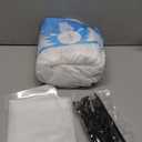 4.9FT Christmas Inflatable Snowflake Mittens Outdoor Decoration Hello Winter Sign Decor Blue Gloves Xmas Blow Up with 2 Lights for Yard Lawn Garden Winter Wonderland Frozen Birthday Party Decorations