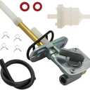 Fuel Gas Tank Switch Valve Petcock For Suzuki DR200 DR250 DR350 DR350S DR350SE DR650, Fuel Tank Petcock Valve Switch Compatible with Yamaha Blaster 200 YFS200 1988-2006
