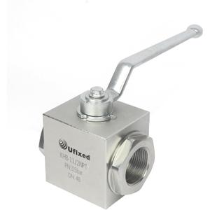 1-1/2" High Pressure Hydraulic Ball Valve,4500 psi,No Leak,Corrosion Resistance,Heavy Duty,Standard NPT