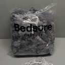 Bedsure Faux Fur Heated Blanket Throw Blanket, Fast Heating Electric Blanket with 6 Heating Levels & 4 Time Settings, Cozy Gifts for Women Men (50x60 inches, Grey)