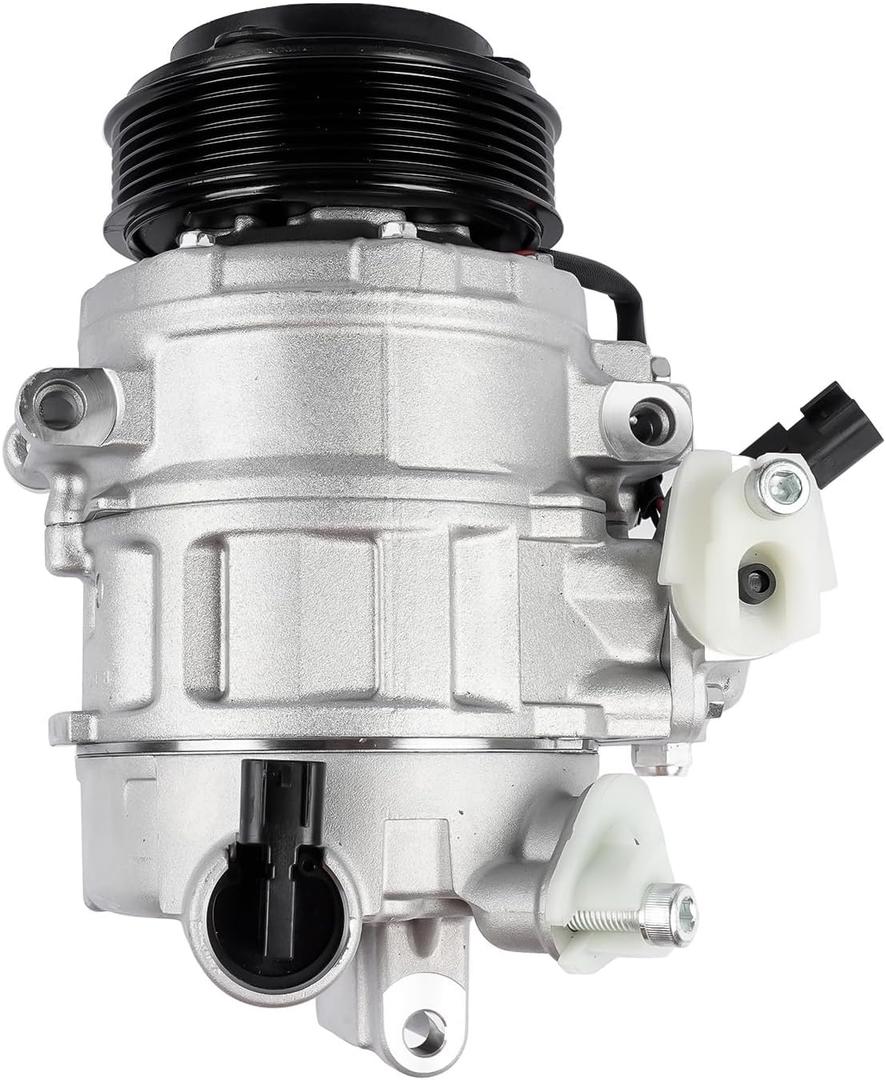 DA8Z19703A Air Conditioner AC Compressor with Clutch Replacement for Ford Flex Explorer 3.5L 2013-2018, Ford Taurus 3.5L 2013-2018, Lincoln MKS MKZ 3.7L 2013-2016#DA8Z19703B, DA8Z19703C, FB5Z19703B