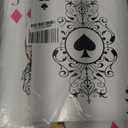 8 x Reusable Alice in Wonderland Party Decorations Oversized Playing Cards Mad Hatter Tea Party Supplies Onederland Birthday Dcor Alice Room Decor Baby Shower Decorations for Kids & Adults 17" x 11"