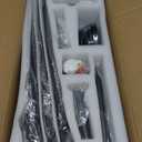 Ohniyou 56 Inch Ceiling Fan with Lights, Modern 3 Blades Ceiling Fan with Remote/APP Control Dimmable 3 CCT, Walnut Indoor Outdoor Ceiling Fan for Covered Patios Farmhouse Living Room