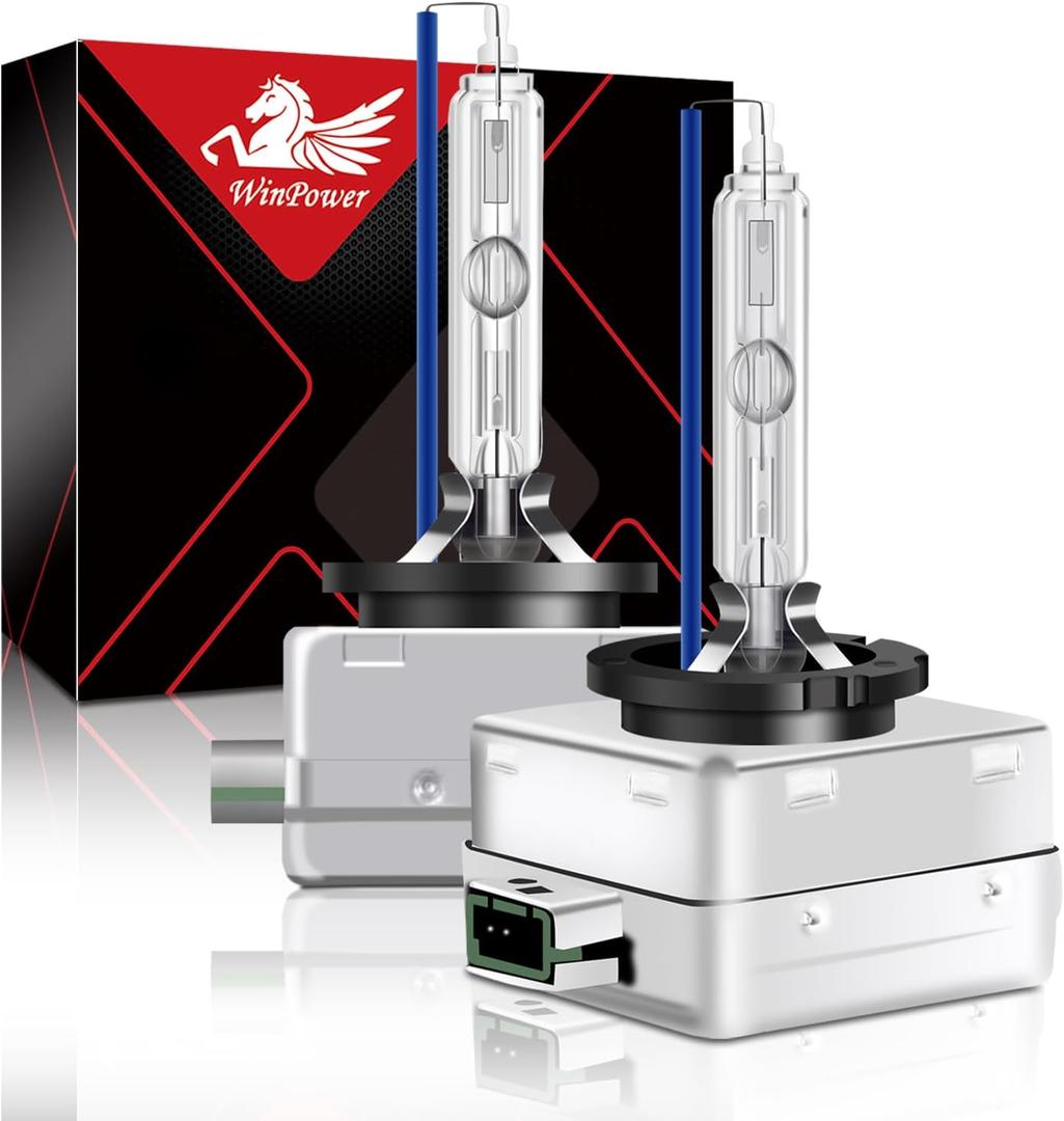 WinPower 35W D3S HID Xenon Headlight Replacement Bulbs 8000K, Pack of 2