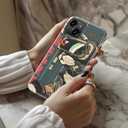 Goodon for iPhone 15 Case, Cute Preppy Floral, MagSafe Compatible