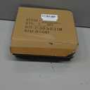 5x7 Picture Frame Set of 3, Black Metal Photo Frames with HD Glass, Fits 4x6 with Mat or 5x7 without Mat, Wall Hanging and Table Display, Black