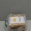 AuldHome Design White Tissue Box Cover; Enamelware Square Distressed Farmhouse Vintage Style Decor Tissue Holder (White With "Bless You")