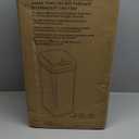 iTouchless 13 Gallon Dog Proof Trash Can with Odor Filter, Motion Sensor Stainless Steel Kitchen Trashcan Garbage Bin for Home Office Work Bedroom Living Room Garage Large Capacity Slim Wastebasket