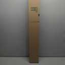 CottonColors Window Privacy Film 35"x78", 3D Rainbow Window Film Decorative Window Film Heat Blocking Static Cling Non-Adhesive Window Clings for Glass (Flower Pattern - Dark Brown)