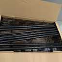 NEWBULIG 4-Tier Wire Storage Shelves, 200 lbs Heavy Duty Steel Rack, Black, 23.2" W x 13.4" D x 47.2" H
