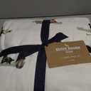 Eddie Bauer - Flannel Sheets King Size, Anti-Pilling & Wrinkle Resistant Cotton, Touchably Soft for All-Season Comfort - Bed Sheets with Matching Pillowcases & Fitted Sheet (Retriever Adventure Ivory)