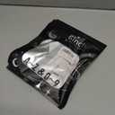 3 x 6" Aluminum House Numbers, Black Metal Address Door Numbers, Metal House Address Number for Outside, Modern Apartment Street Mailbox Number (4)