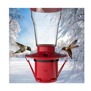 Hummingbird Feeder Heater in Freezing Outdoors Bird Feeder Heater Attaches to Feeder Bottom Backyard Bird Feeder Heater Hearth for Garden Patio Yard Hummingbird Feeder Heater (Red Heater -No Feeder)