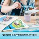Bellofy 2X Watercolor Paper Pad, 100 Sheets, 9x12 Inches | Ideal for Kids, Artists & Beginners Love | Watercolor Sketchbook for Watercoloring Techniques | Great Gift Idea
