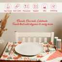 The Fine Living Co. 100% Cotton Merry Christmas Kitchen Towels, 18'x28' Set of 2 (Cherry Red & Green)