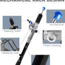 Rack and Pinion Kit Compatible with Toyota Sequoia 2001-07 SR5/Limited, Tundra 2000-2006, Hydraulic Power Rack and Pinion Steering Assembly Replace OE 44250-0C010, 261618, 44250-0C030