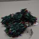 PREXTEX Multicolored Christmas Lights with Green Wire, 60 Feet, 300 Lights, Colorful String Lights Indoor or Outdoor - Incandescent String Lighting for Christmas Tree Decorations for Fences and Patios